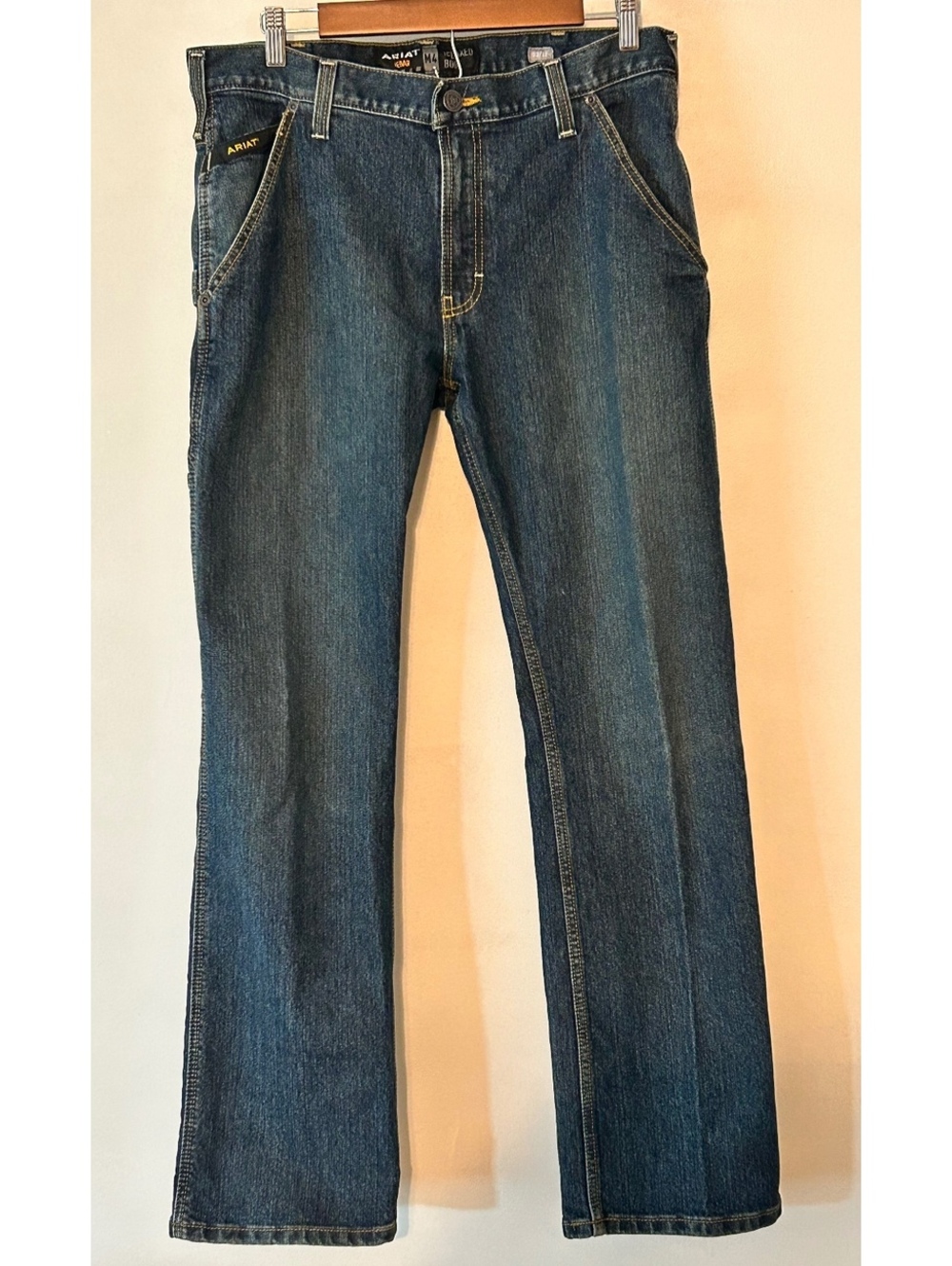 Ariat Men's Relaxed Bootcut Denim Jeans 33x32